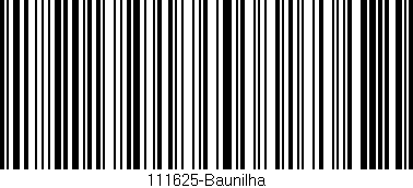 Código de barras (EAN, GTIN, SKU, ISBN): '111625-Baunilha'
