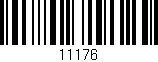 Código de barras (EAN, GTIN, SKU, ISBN): '11176'