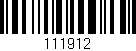 Código de barras (EAN, GTIN, SKU, ISBN): '111912'