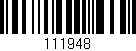 Código de barras (EAN, GTIN, SKU, ISBN): '111948'