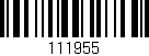 Código de barras (EAN, GTIN, SKU, ISBN): '111955'