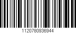 Código de barras (EAN, GTIN, SKU, ISBN): '1120780936944'