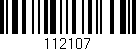 Código de barras (EAN, GTIN, SKU, ISBN): '112107'