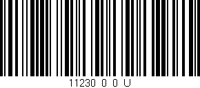 Código de barras (EAN, GTIN, SKU, ISBN): '11230_0_0_U'