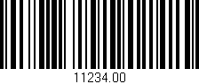 Código de barras (EAN, GTIN, SKU, ISBN): '11234.00'