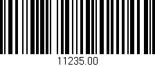 Código de barras (EAN, GTIN, SKU, ISBN): '11235.00'