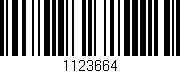 Código de barras (EAN, GTIN, SKU, ISBN): '1123664'