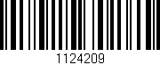 Código de barras (EAN, GTIN, SKU, ISBN): '1124209'