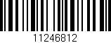 Código de barras (EAN, GTIN, SKU, ISBN): '11246812'