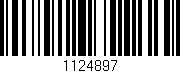 Código de barras (EAN, GTIN, SKU, ISBN): '1124897'