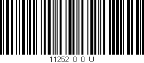 Código de barras (EAN, GTIN, SKU, ISBN): '11252_0_0_U'