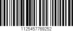 Código de barras (EAN, GTIN, SKU, ISBN): '1125457769252'