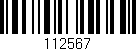 Código de barras (EAN, GTIN, SKU, ISBN): '112567'