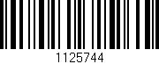 Código de barras (EAN, GTIN, SKU, ISBN): '1125744'