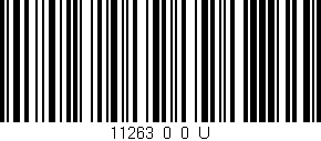 Código de barras (EAN, GTIN, SKU, ISBN): '11263_0_0_U'
