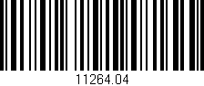 Código de barras (EAN, GTIN, SKU, ISBN): '11264.04'
