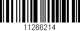 Código de barras (EAN, GTIN, SKU, ISBN): '11266214'