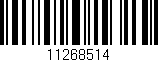 Código de barras (EAN, GTIN, SKU, ISBN): '11268514'