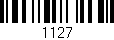 Código de barras (EAN, GTIN, SKU, ISBN): '1127'