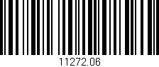 Código de barras (EAN, GTIN, SKU, ISBN): '11272.06'