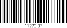 Código de barras (EAN, GTIN, SKU, ISBN): '11272.07'