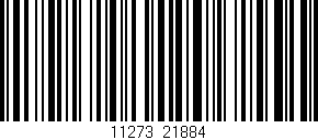 Código de barras (EAN, GTIN, SKU, ISBN): '11273/21884'