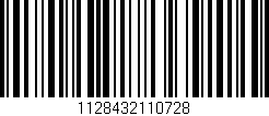 Código de barras (EAN, GTIN, SKU, ISBN): '1128432110728'