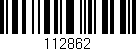 Código de barras (EAN, GTIN, SKU, ISBN): '112862'