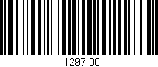 Código de barras (EAN, GTIN, SKU, ISBN): '11297.00'