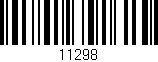 Código de barras (EAN, GTIN, SKU, ISBN): '11298'