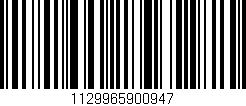 Código de barras (EAN, GTIN, SKU, ISBN): '1129965900947'