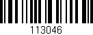 Código de barras (EAN, GTIN, SKU, ISBN): '113046'