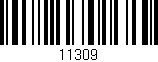 Código de barras (EAN, GTIN, SKU, ISBN): '11309'