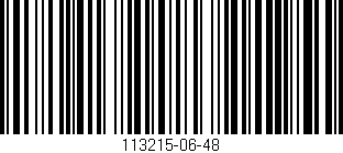 Código de barras (EAN, GTIN, SKU, ISBN): '113215-06-48'