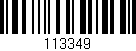 Código de barras (EAN, GTIN, SKU, ISBN): '113349'