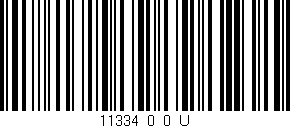 Código de barras (EAN, GTIN, SKU, ISBN): '11334_0_0_U'