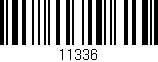 Código de barras (EAN, GTIN, SKU, ISBN): '11336'