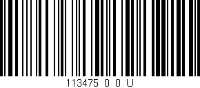 Código de barras (EAN, GTIN, SKU, ISBN): '113475_0_0_U'
