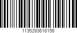Código de barras (EAN, GTIN, SKU, ISBN): '1135283616156'