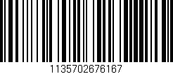 Código de barras (EAN, GTIN, SKU, ISBN): '1135702676167'