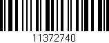 Código de barras (EAN, GTIN, SKU, ISBN): '11372740'