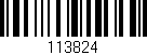 Código de barras (EAN, GTIN, SKU, ISBN): '113824'