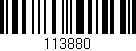 Código de barras (EAN, GTIN, SKU, ISBN): '113880'