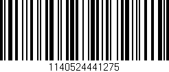 Código de barras (EAN, GTIN, SKU, ISBN): '1140524441275'