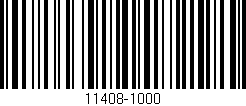 Código de barras (EAN, GTIN, SKU, ISBN): '11408-1000'