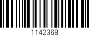 Código de barras (EAN, GTIN, SKU, ISBN): '1142368'