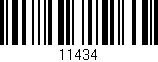 Código de barras (EAN, GTIN, SKU, ISBN): '11434'