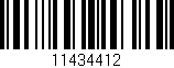Código de barras (EAN, GTIN, SKU, ISBN): '11434412'