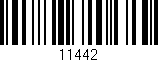 Código de barras (EAN, GTIN, SKU, ISBN): '11442'