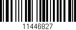 Código de barras (EAN, GTIN, SKU, ISBN): '11446827'